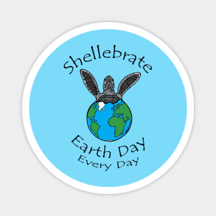 Earth Day Turtle Hatchling Magnet